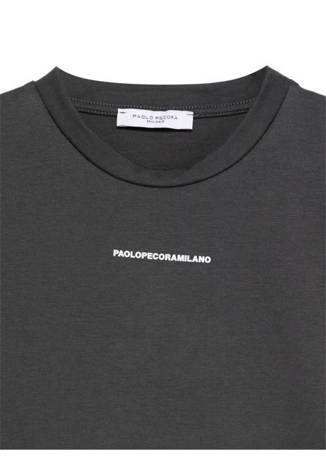 T-shirt a maniche lunghe PAOLO PECORA KIDS | PP4157ASFALTO